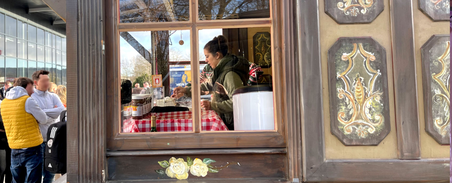 Crêpes und Lángos Trailer mobil